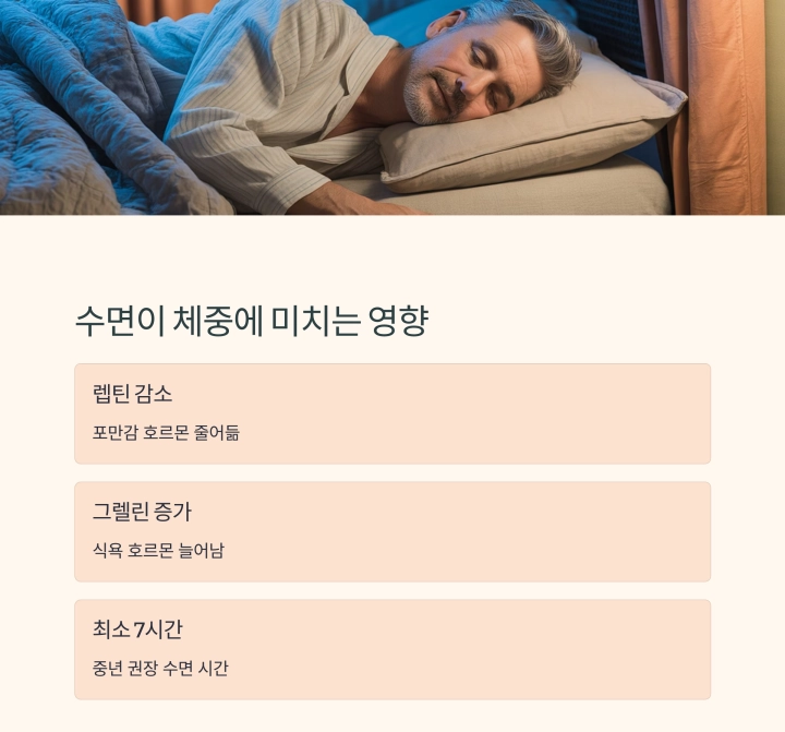 중년 체중 감량을 위한 5가지 핵심 전략