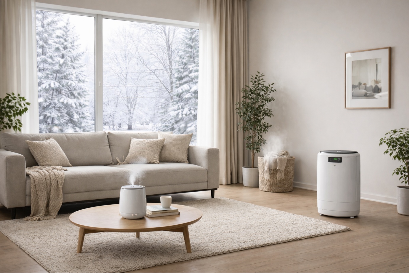 실내 공기질 관리하기