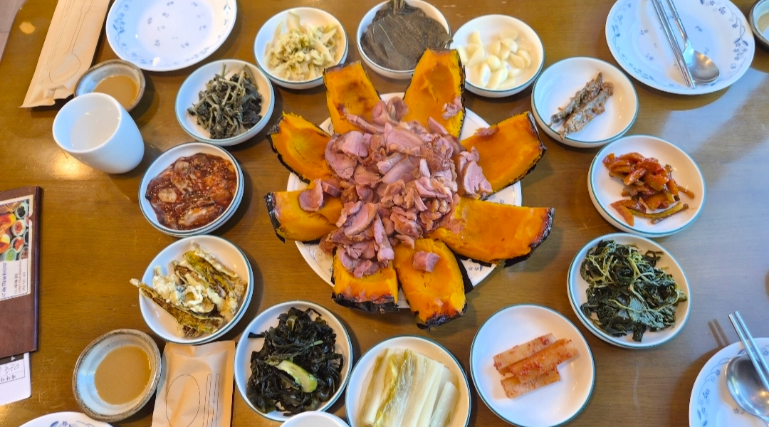 고야호박오리구이