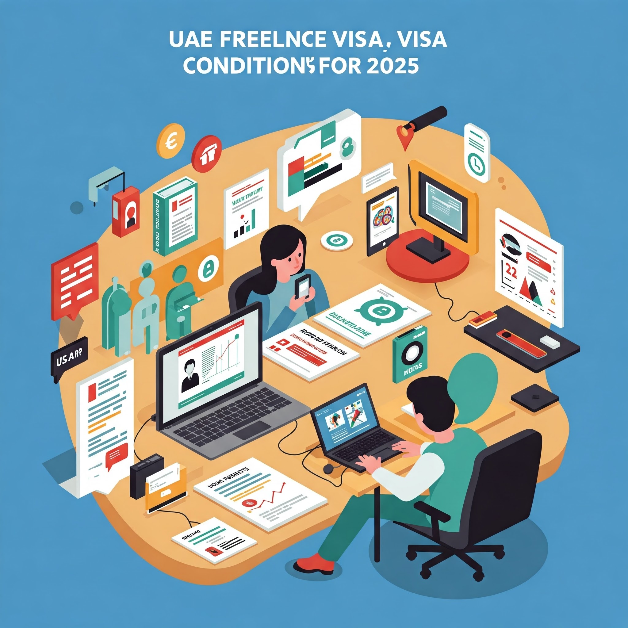 2025년 최신 기준, 누구나 이해하기 쉬운 UAE 프리랜서 비자 조건 총정리
