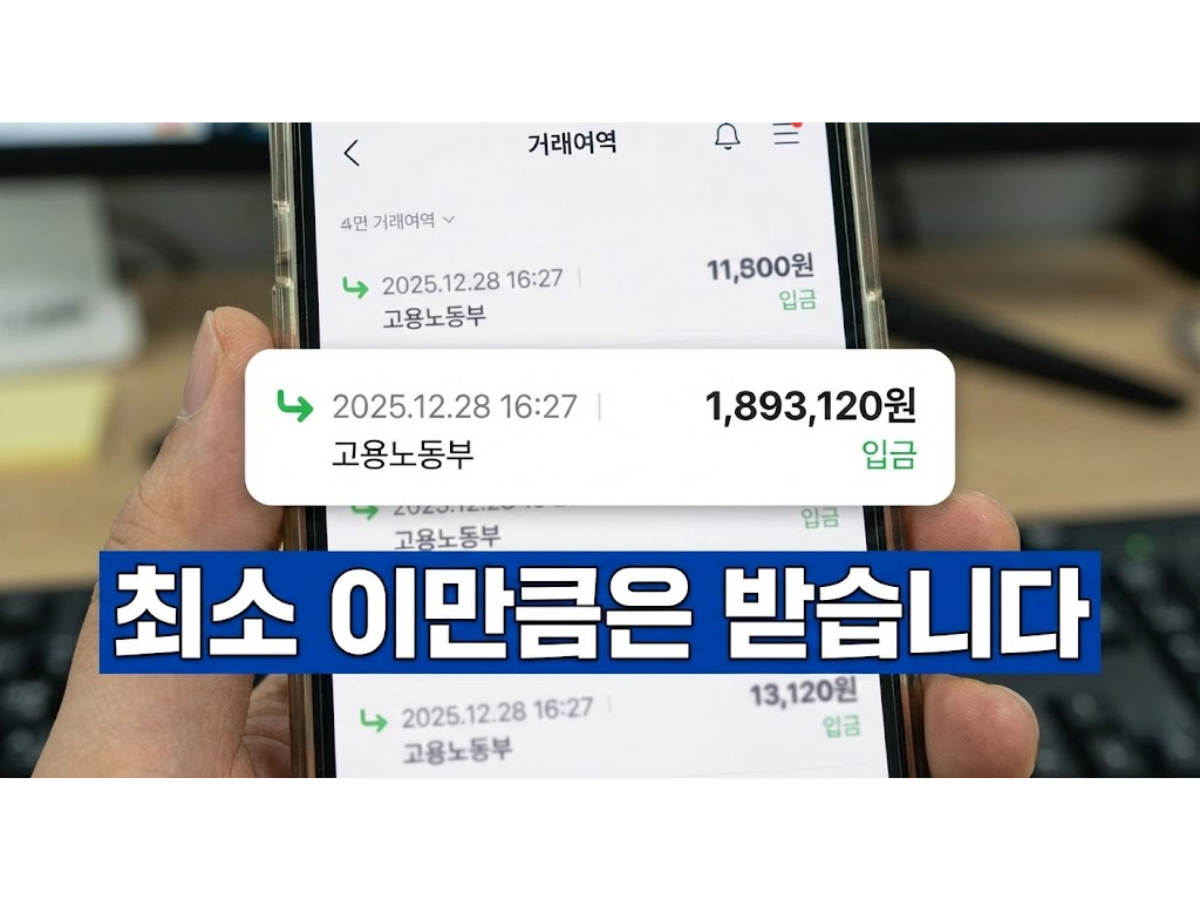 내가 받을 실업급여 금액 계산기 (1일 상한액/하한액)