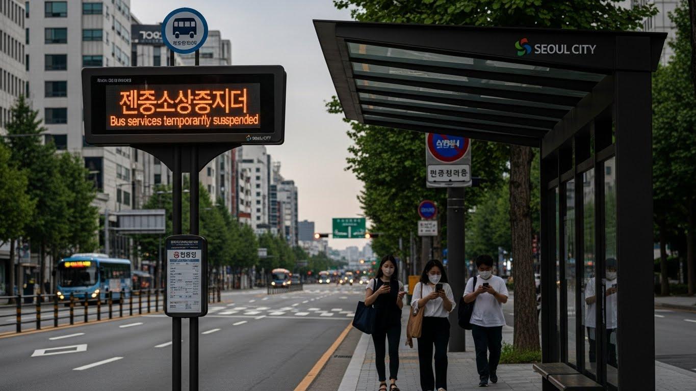 버스 파업 서울 노선