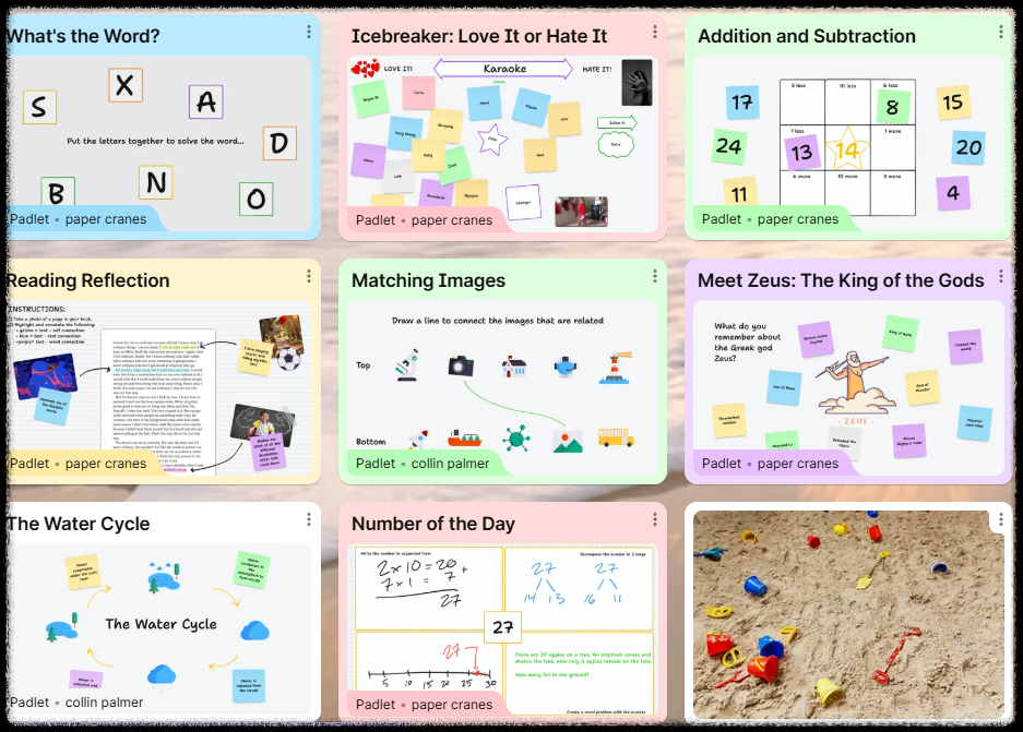 브레인스토밍 협업 강자 패들렛(Padlet) 활용한 아이디어 정리, 시각화하기
교육 도구 패들릿 그룹수업