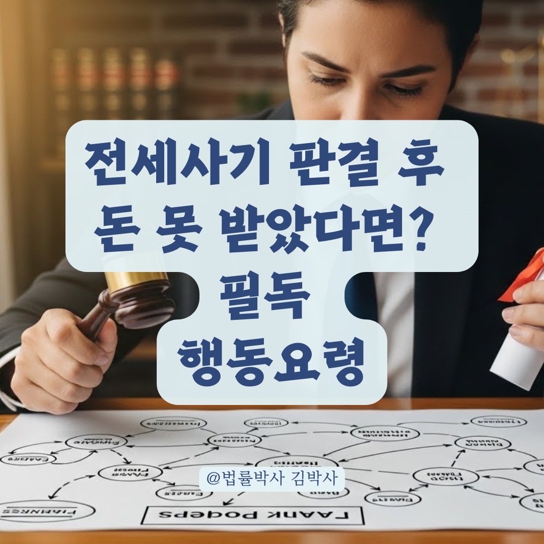 전세사기 승소했는데 돈은 못 받았다면? 필수 후속 조치 총정리.