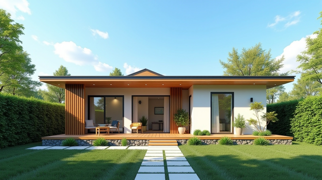 아름다운 주택의 이미지