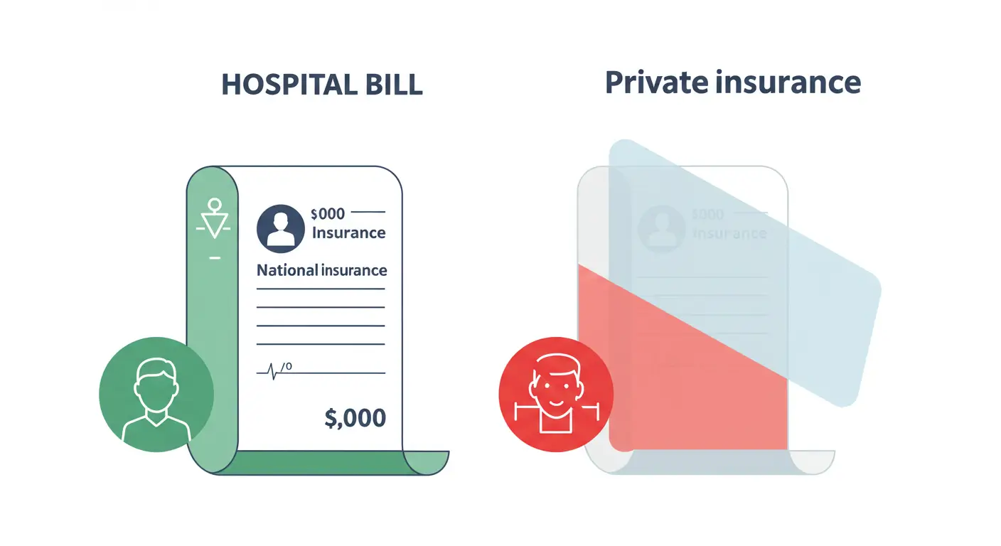 병원비의 급여 항목 본인부담금과 비급여 항목을 보장해주는 실손보험의 원리