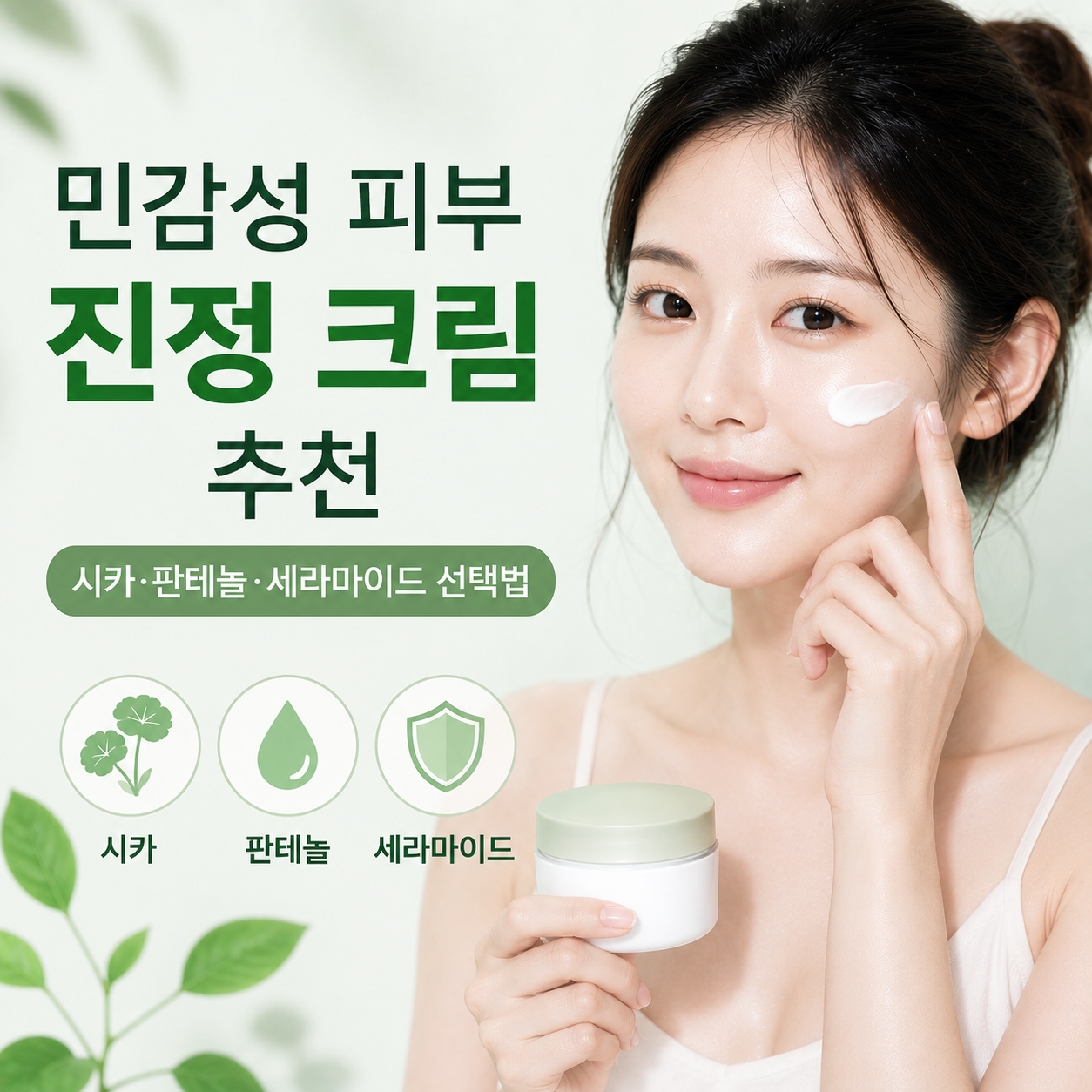 민감성 피부 진정 크림