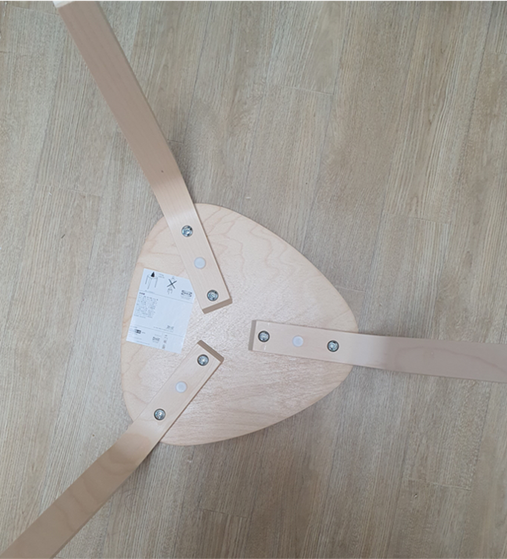 이케아-쉬레-스툴-조립완성