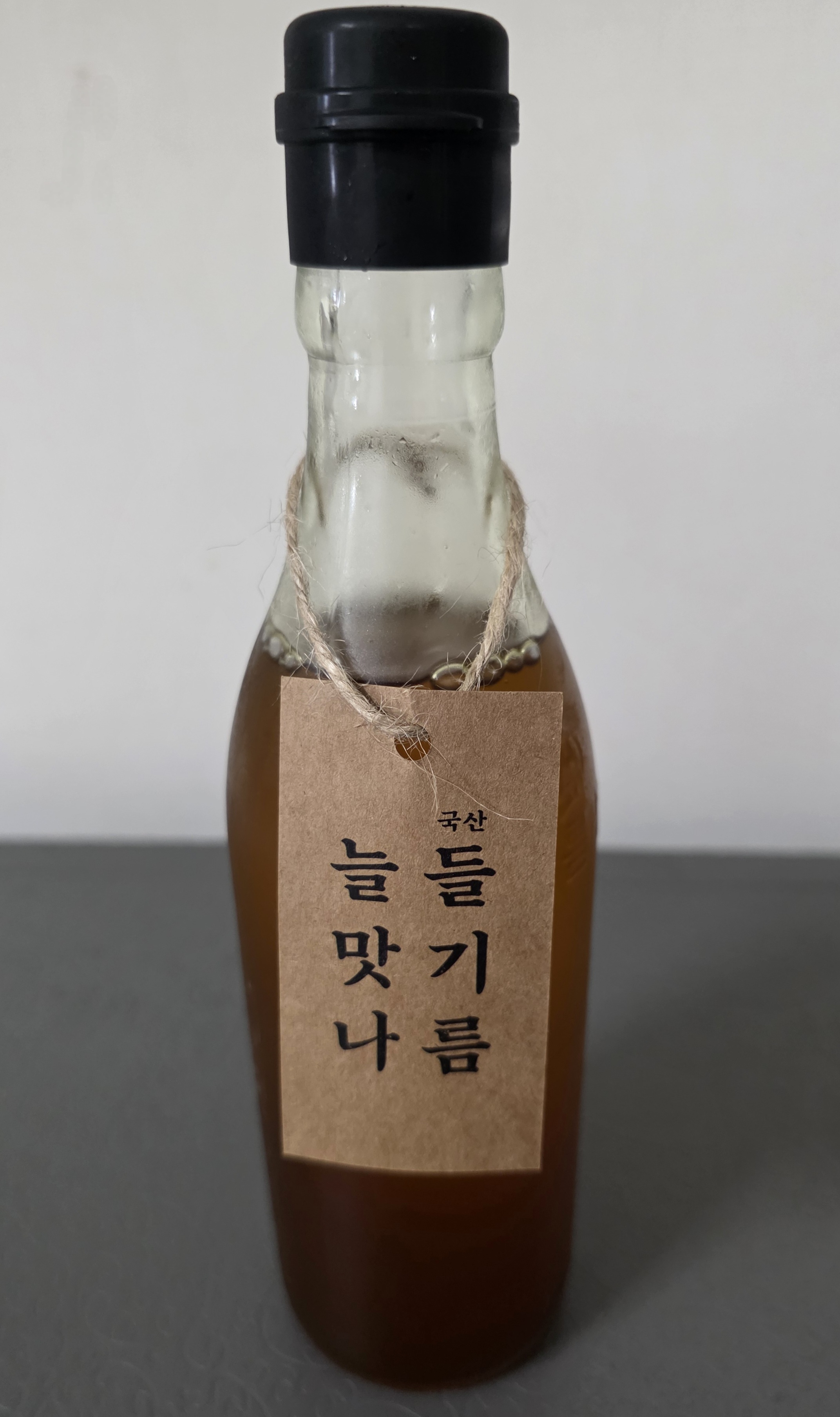 맛있는-들기름을-사용했어요.