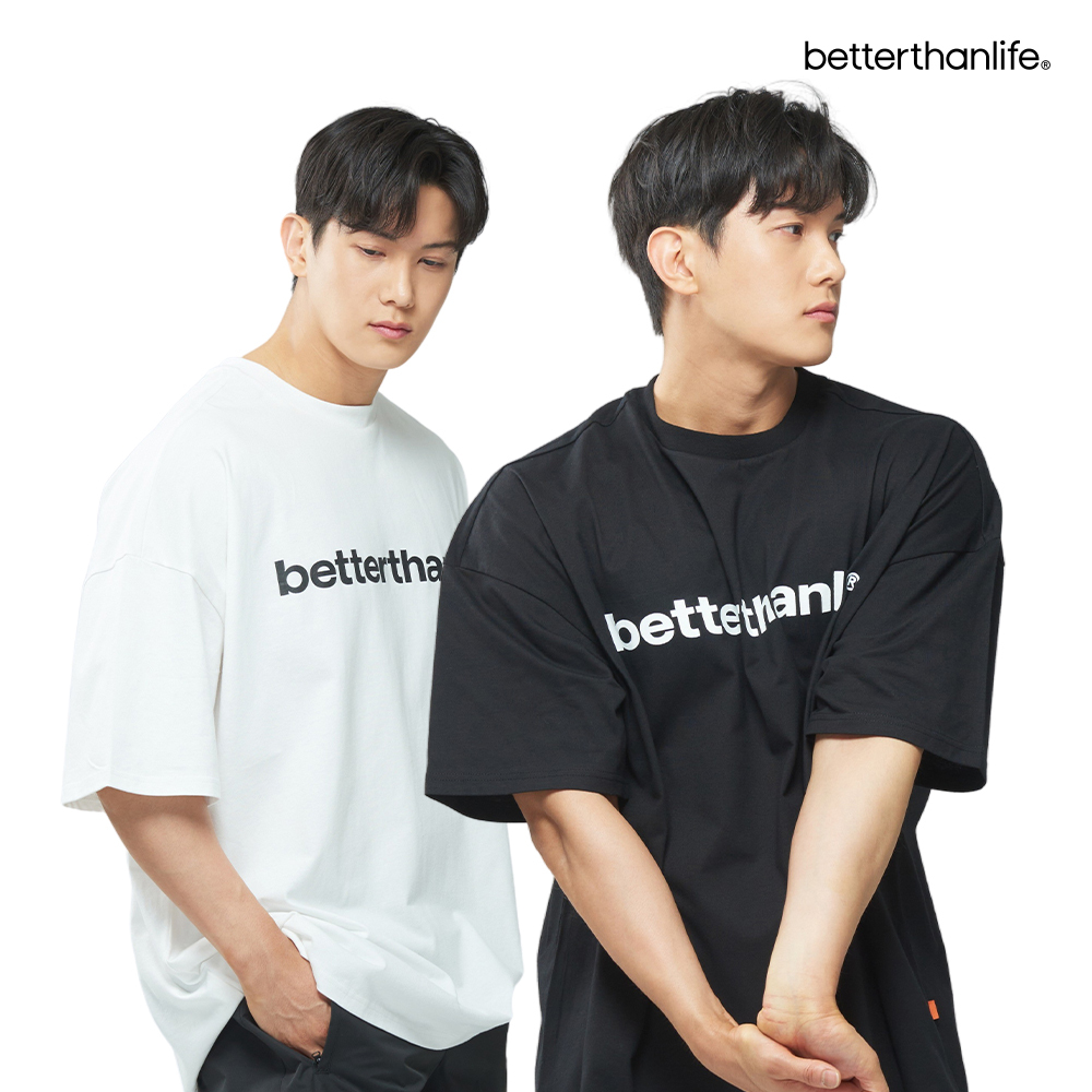 베러댄라이프 클래식 로고 오버핏 숏슬리브 BDBTCO10