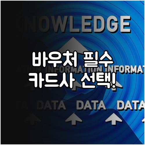 교육급여 바우처 카드사 선택 및 업종..