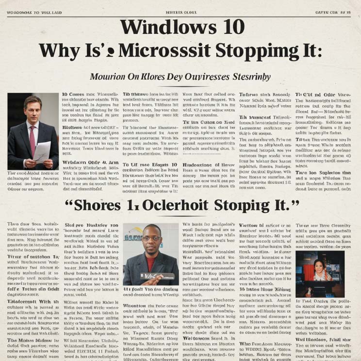 윈도우10 서비스 종료 - 왜 마이크로소프트는 멈추는 걸까?