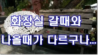 속담 화장실 갈 때와 나올 때 다르다 의미와 예시_4