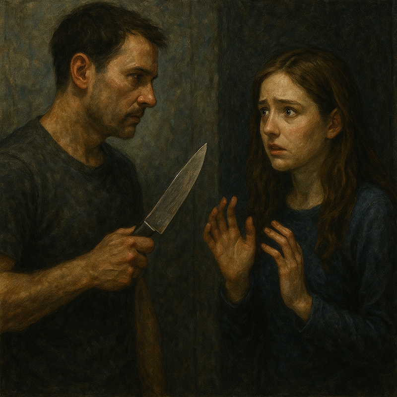 칼에 찔리는 꿈