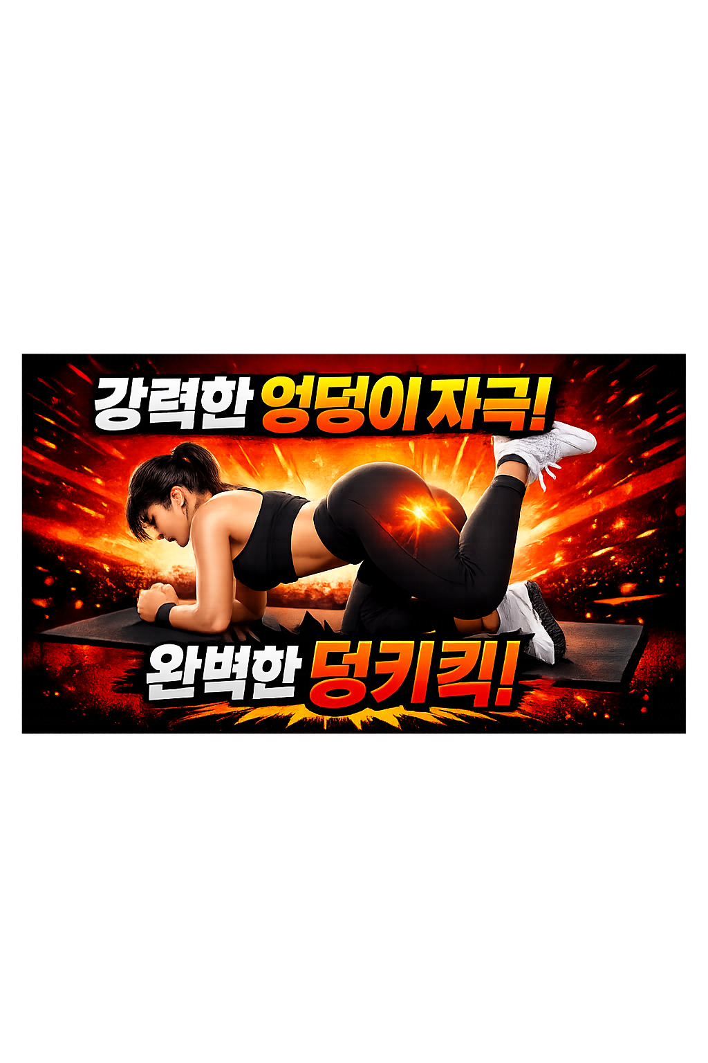 라잉 사이드킥 중둔근 쓰는 방법