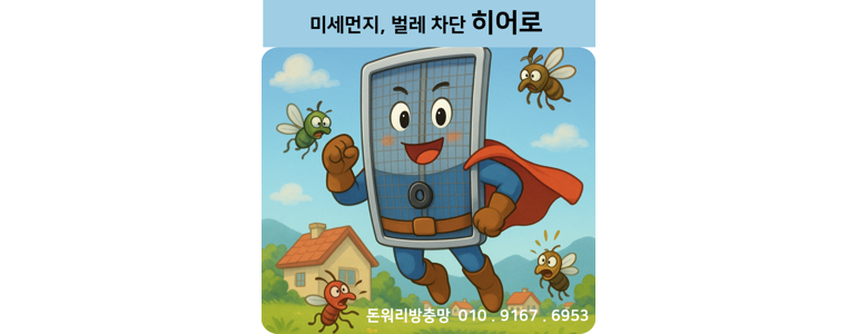 양주시 방충망