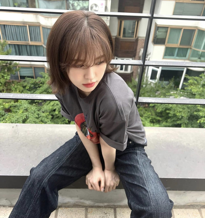 웬디 사복 패션