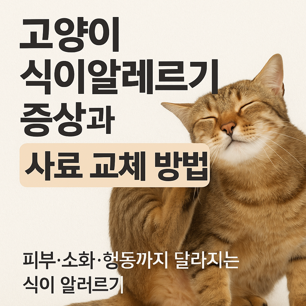 고양이 식이알레르기 (1)