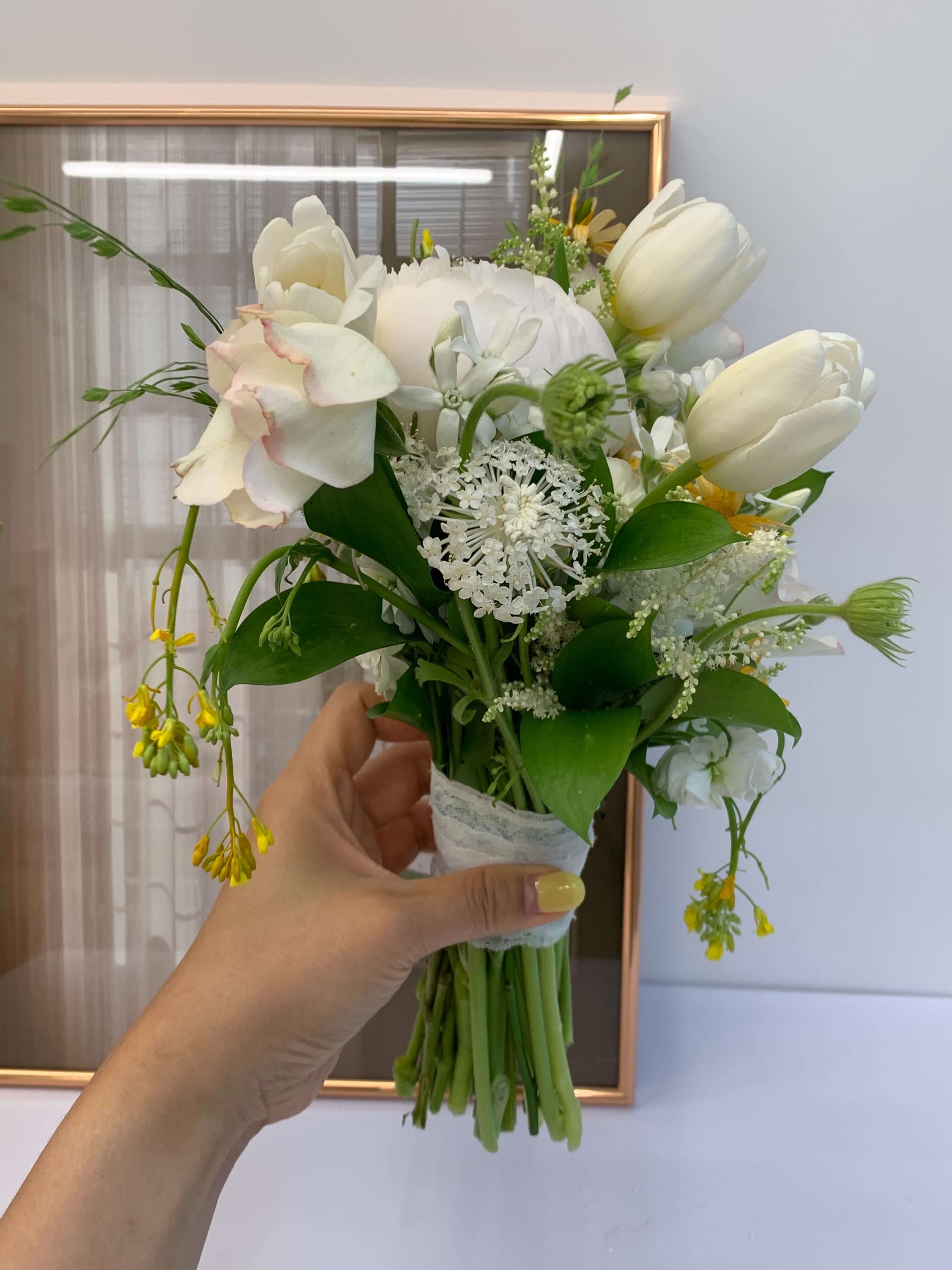 공방 온화하다 부케말리기 캔들 선물 후기