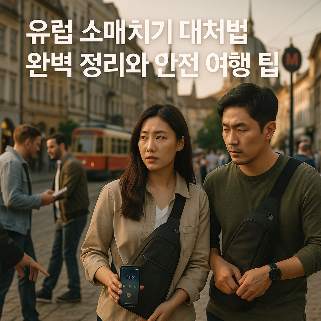 유럽 소매치기 대처법 완벽 정리와 안전 여행 팁