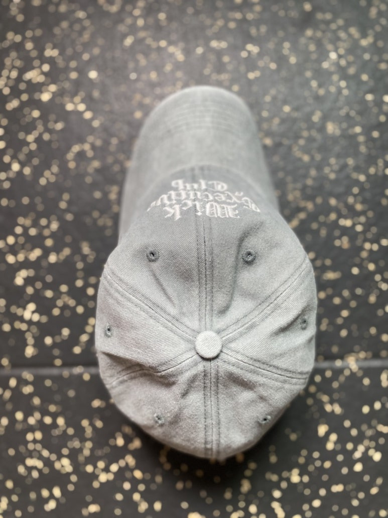 윅(wick) Gothic Executive club 스톤워시드 볼캡 그레이