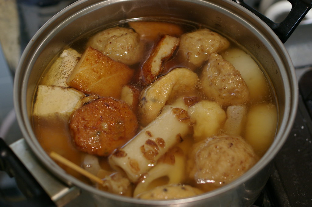 후쿠오카 야타이 오뎅 예시