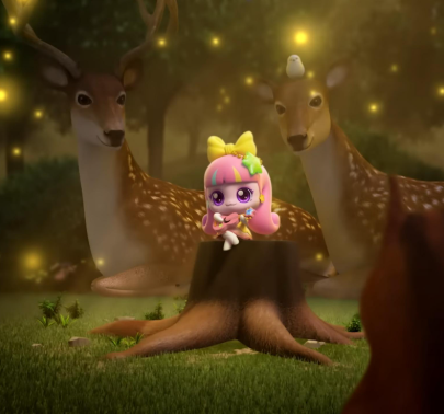 루루핑 숲속 장면