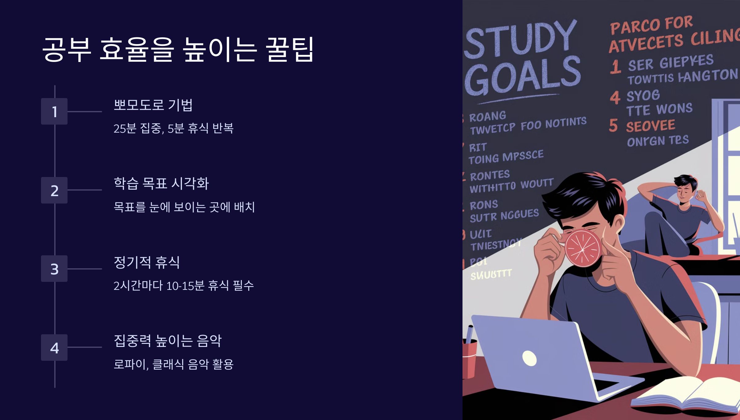 책상 정리 & 공부 효율 높이는 꿀팁