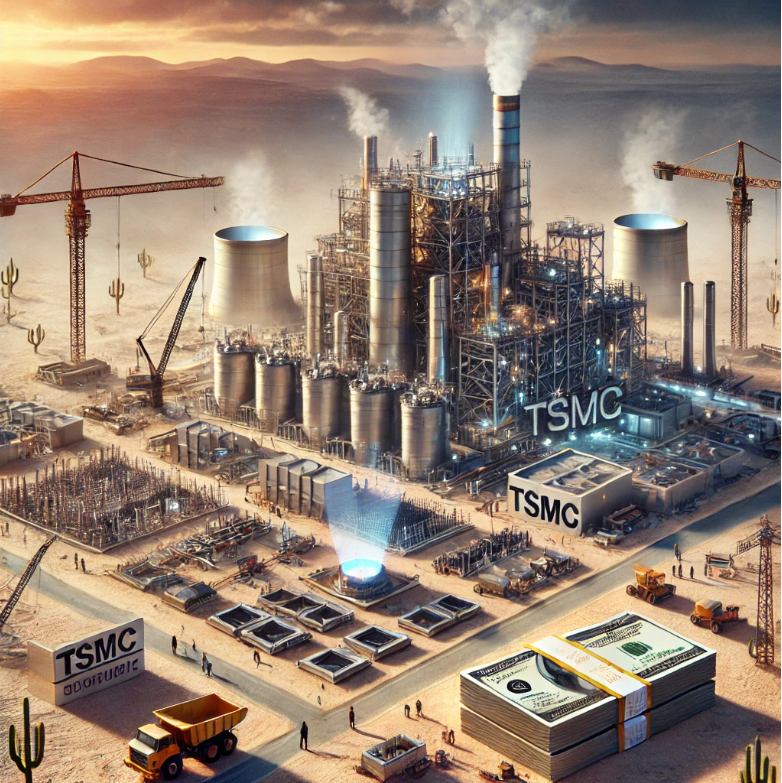 TSMC, 미국 애리조나 반도체 공장 건설