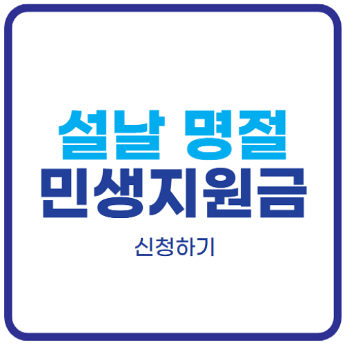 설-명절-민생지원금