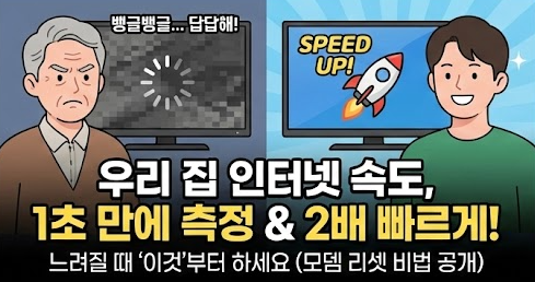 인터넷 속도 측정