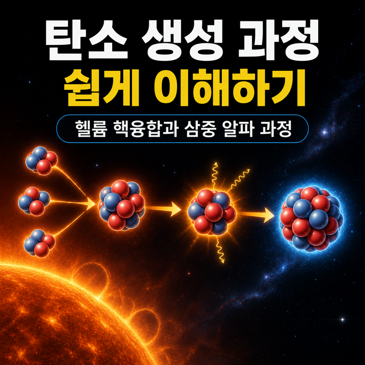 탄소 생성 과정