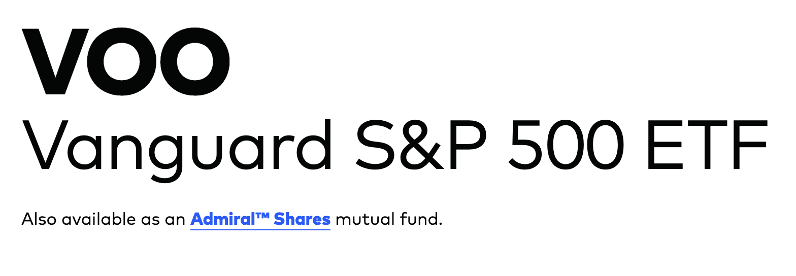 voo 공식 홈페이지