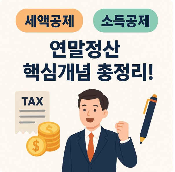 연말정산 핵심개념 정리