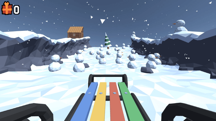 스노우-라이더-3D-무료게임-시작-화면