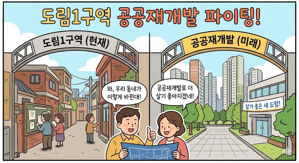 도림1구역 공공재개발 현재와 미래