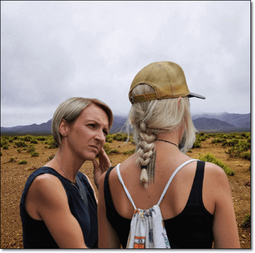 우울증 여성과 언니