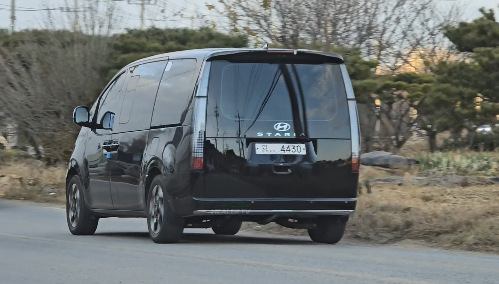 현대자동차 스타리아 페이스리프트 테스트카 (출처 : 힐러TV)