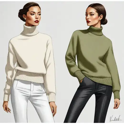 터틀넥여성추천코디