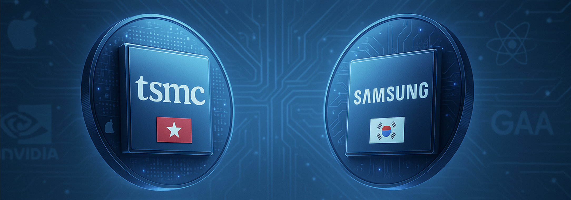 TSMC와 삼성 파운드리 비교 썸네일 이미지