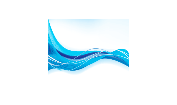 Blue waves / vector graphic materials free download