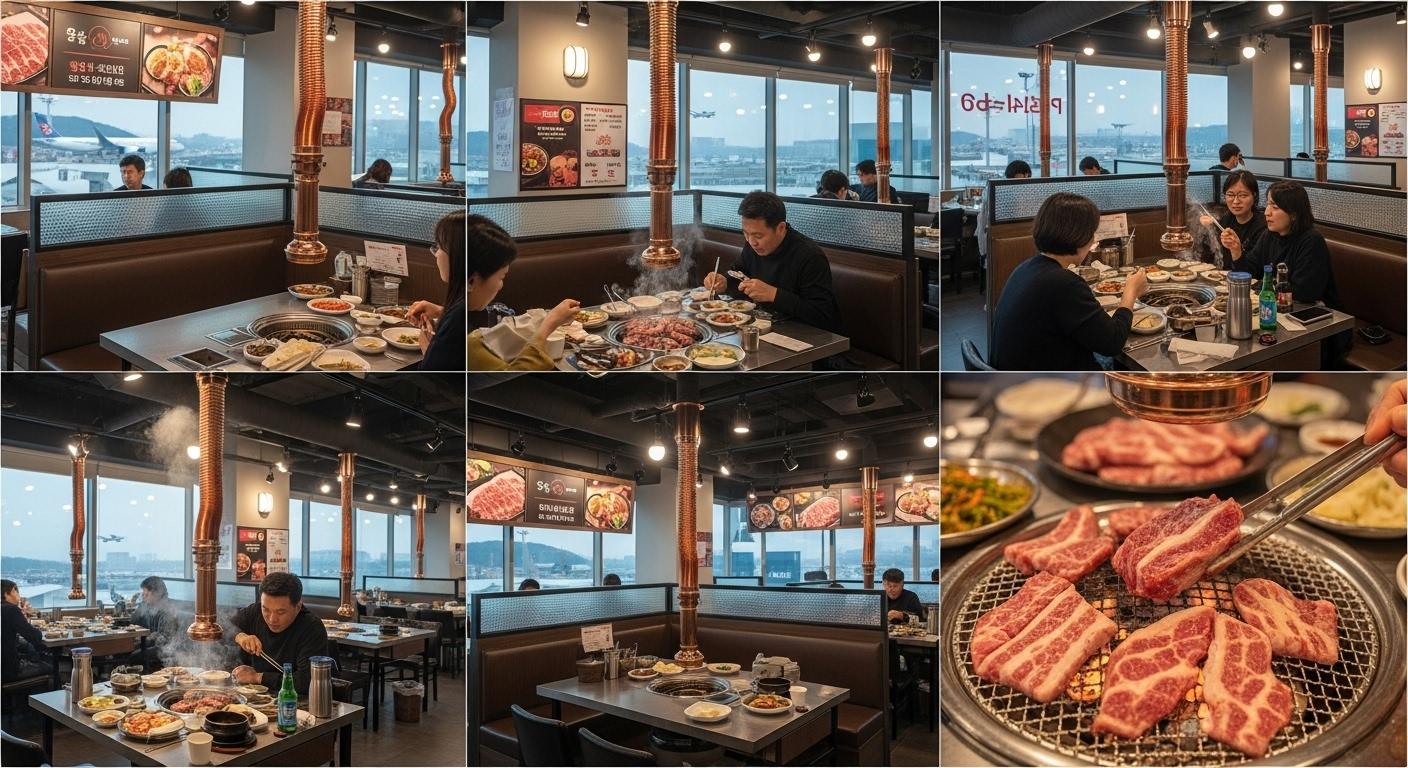 김포공항 고기집