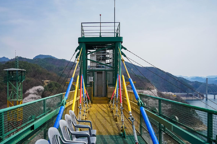 청풍랜드 번지점프