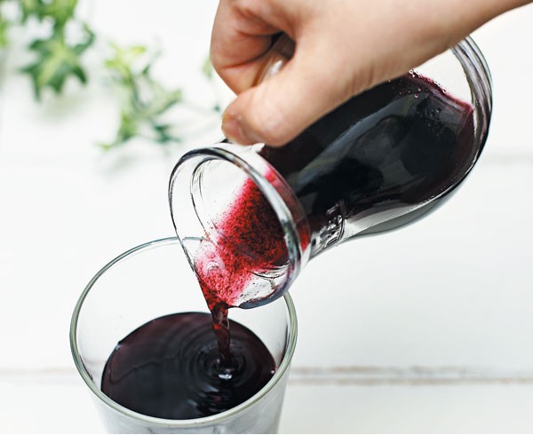 대장암음식-블루베리쥬스