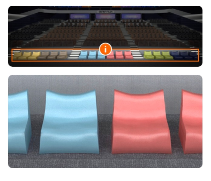 롯데시네마-슈퍼플렉스-빈백석