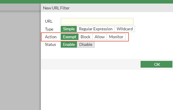 web filter