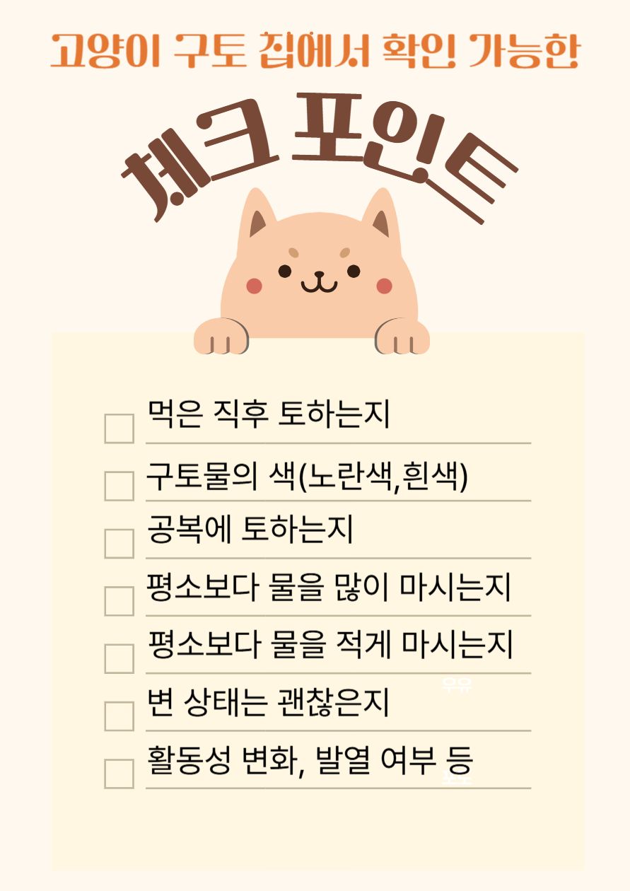 고양이 구토 이유
