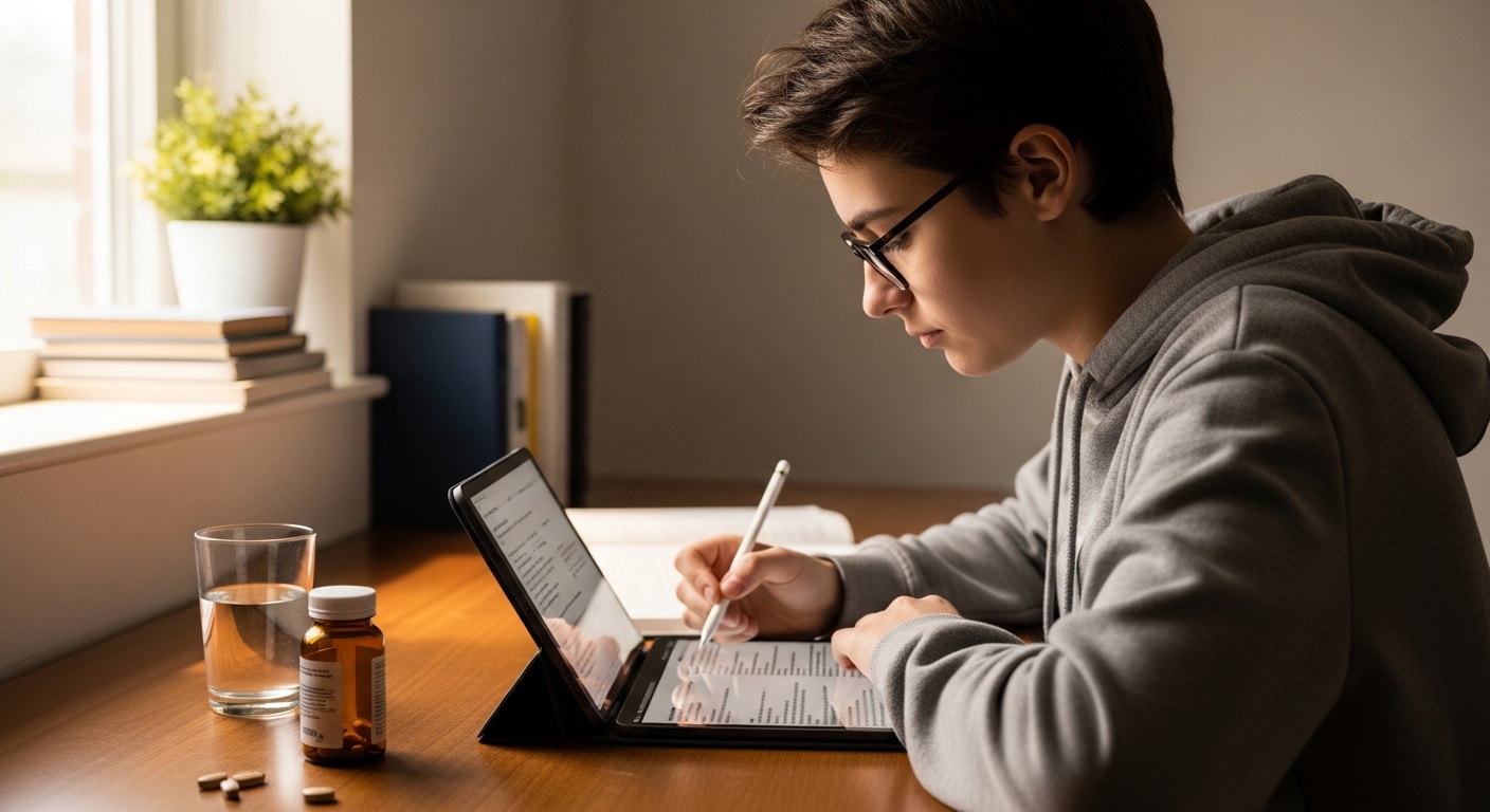 수험생눈피로루테인