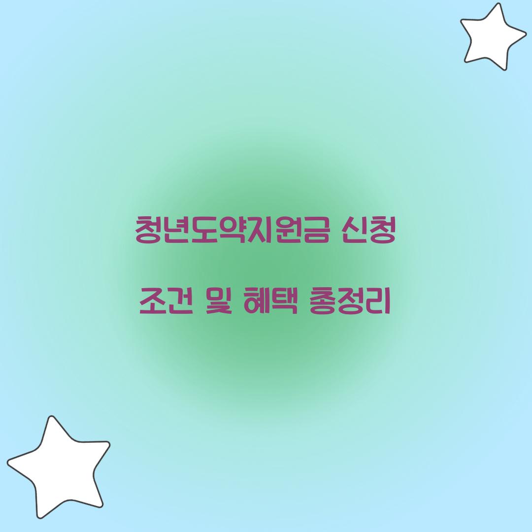 청년도약지원금