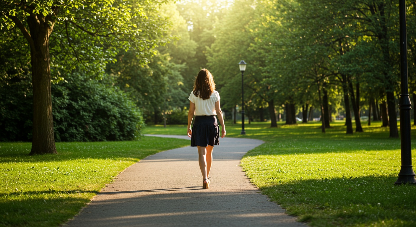 걷기 전 구부정한 자세와 후 바른 자세 비교